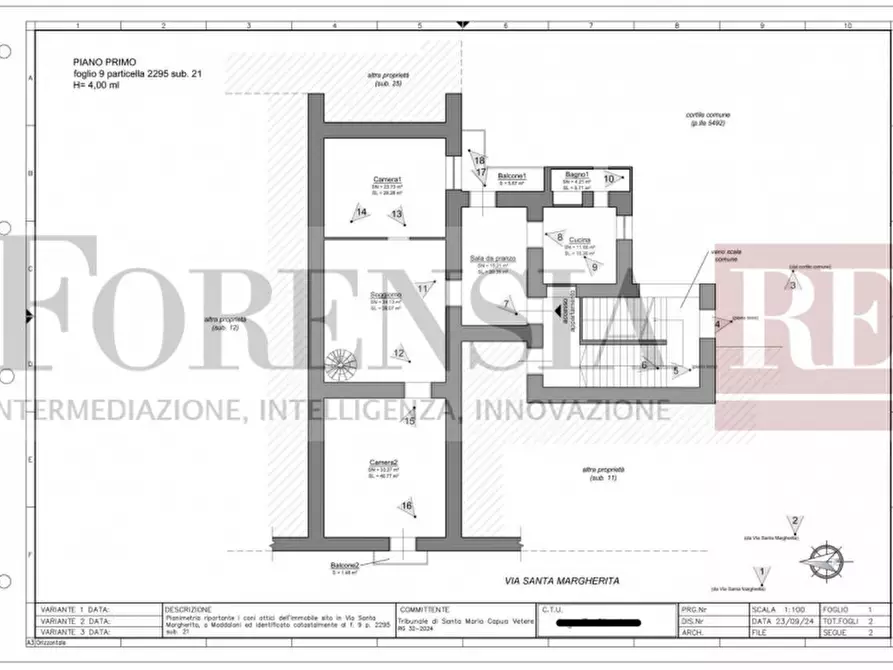 Immagine 26 di Appartamento in vendita  in Via Santa Margherita, 47 a Maddaloni