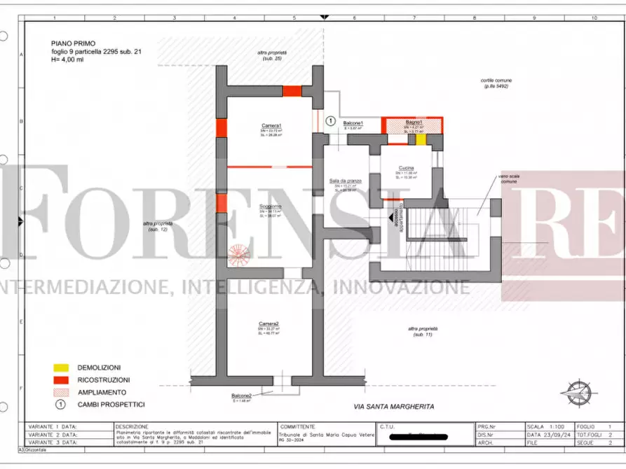 Immagine 27 di Appartamento in vendita  in Via Santa Margherita, 47 a Maddaloni