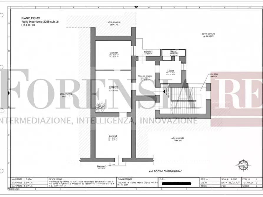 Immagine 28 di Appartamento in vendita  in Via Santa Margherita, 47 a Maddaloni