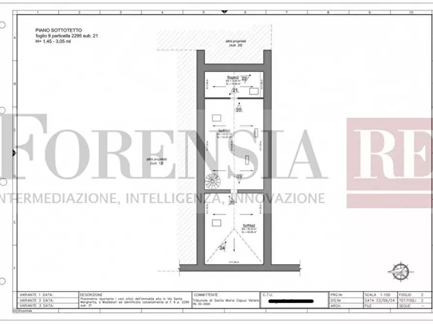 Immagine 29 di Appartamento in vendita  in Via Santa Margherita, 47 a Maddaloni