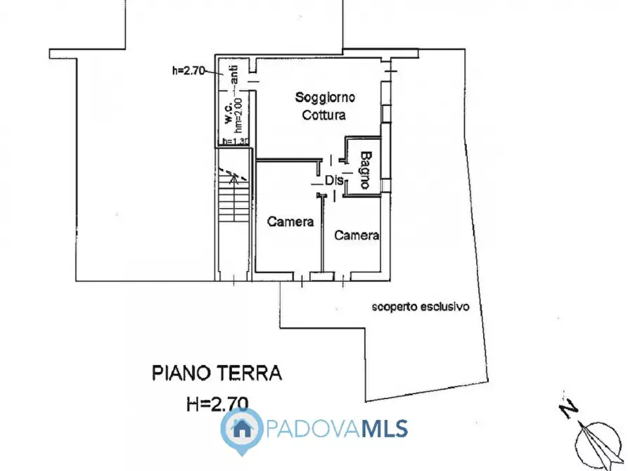 Immagine 14 di Appartamento in vendita  in Via San Daniele n. 2 a Albignasego