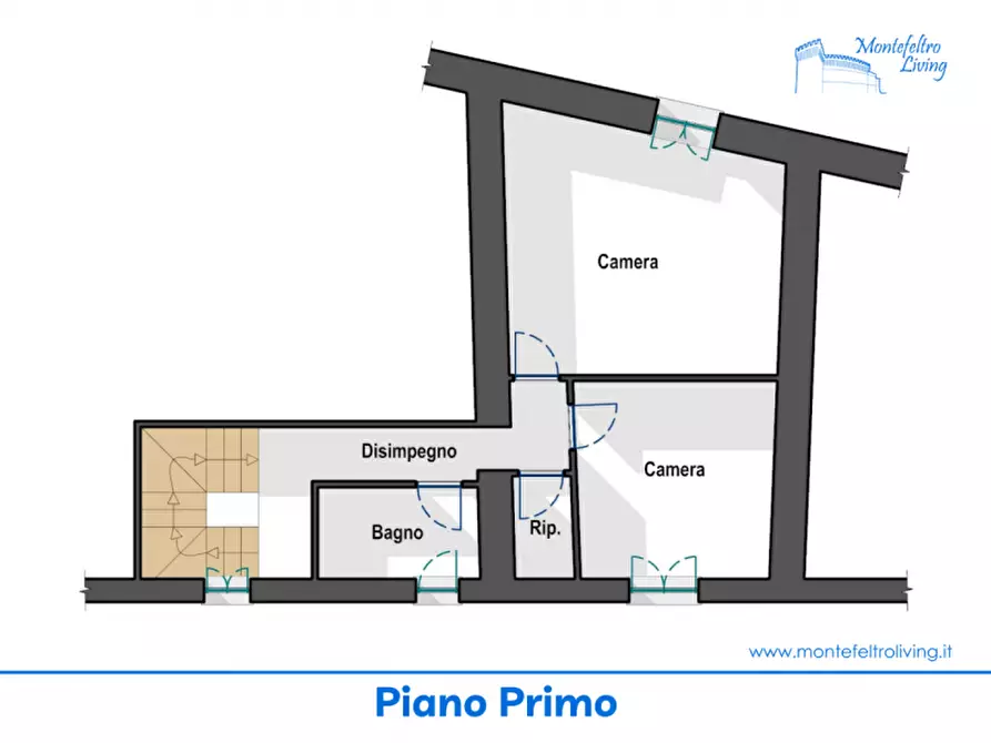 Immagine 14 di Casa indipendente in vendita  in Via San Pietro a Carpegna