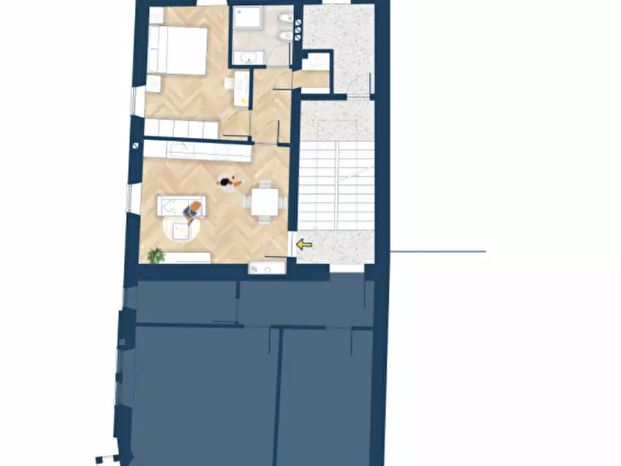 Immagine 8 di Appartamento in vendita  in Via Dante Alighieri 33 a Gradisca D'isonzo