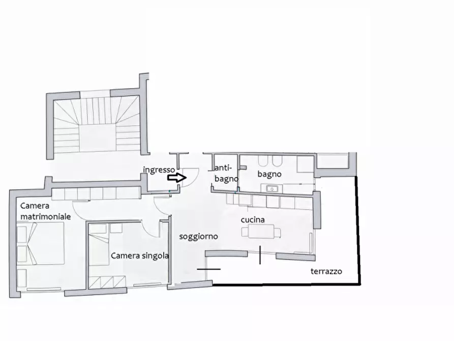 Immagine 9 di Appartamento in affitto  in Via Giacomo Bedin a Vicenza