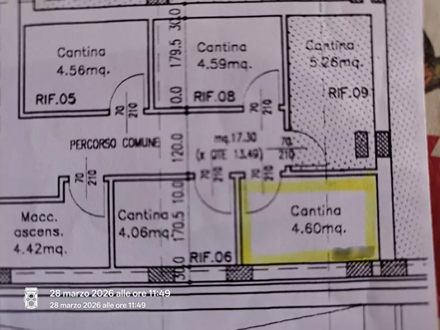 Immagine 4 di Appartamento in vendita  in Via Natalino Sapegno a Cesena