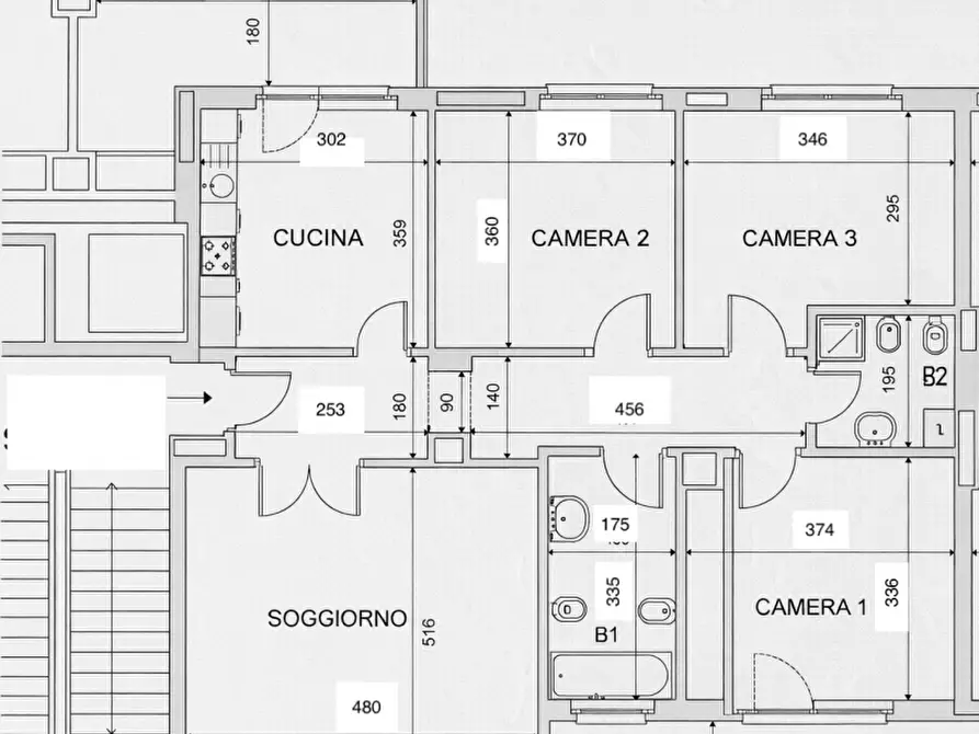 Immagine 9 di Appartamento in vendita  in Corso Trapani a Torino