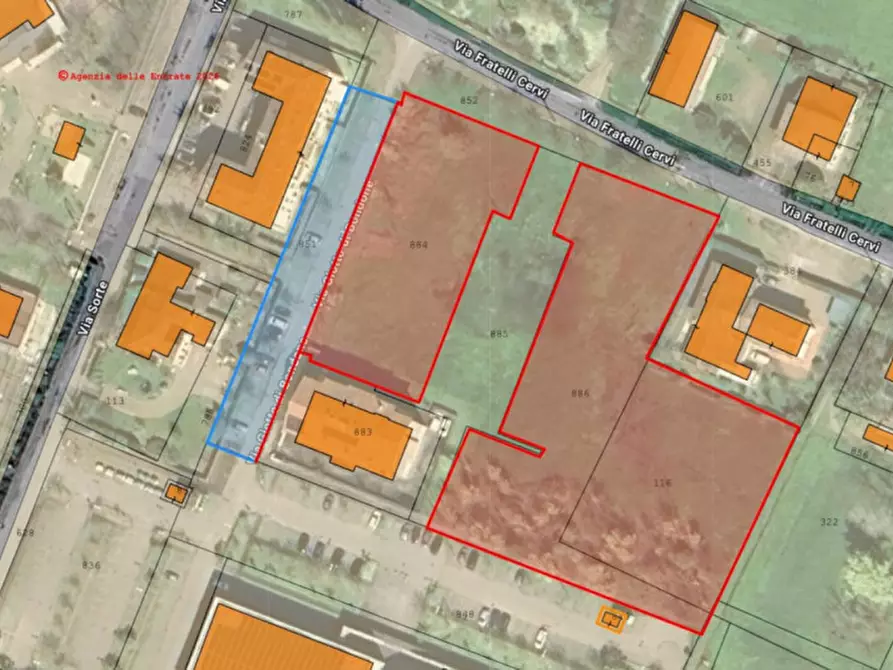 Immagine 1 di Terreno in vendita  in Via Sorte, 42040 Campegine RE, Italia a Campegine