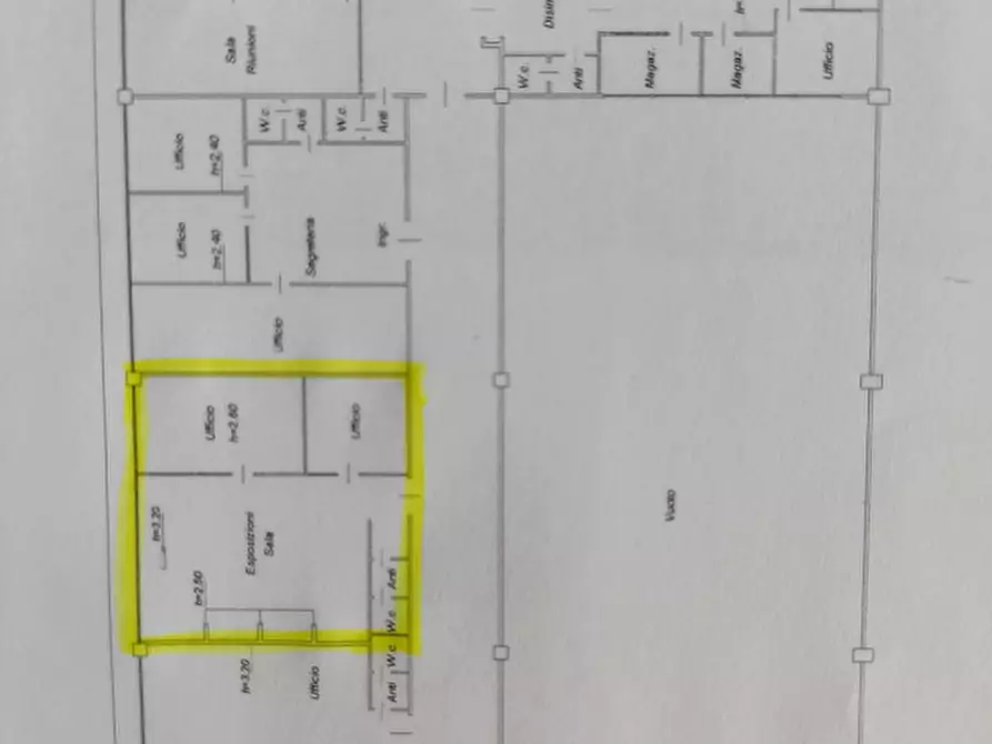 Immagine 9 di Ufficio in affitto  in centro grossisti a Padova