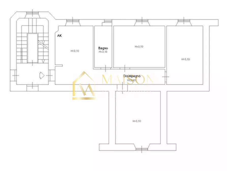 Immagine 27 di Appartamento in vendita  in Via Francesco Caracciolo a Roma