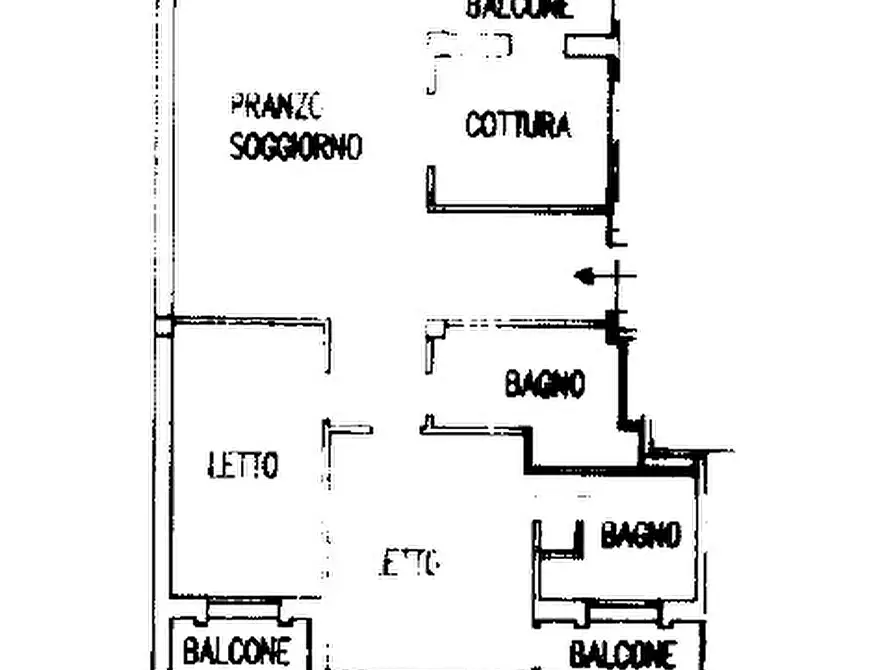 Immagine 24 di Appartamento in vendita  in VIA PAPA GIOVANNI XXIII a Este