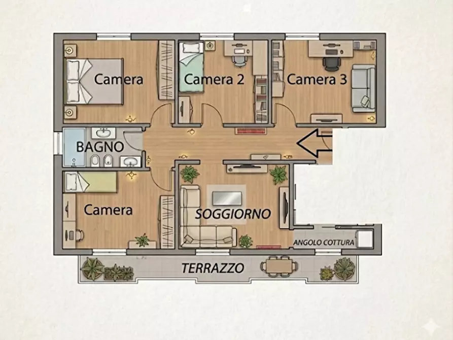 Immagine 40 di Palazzo in vendita  in VIA VINICIO PESCERELLI 82 a San Pietro In Casale