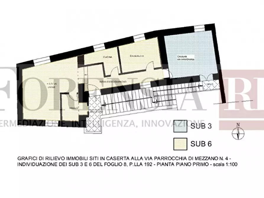 Immagine 16 di Appartamento in vendita  in Via Parrocchia di Mezzano, 4 a Caserta