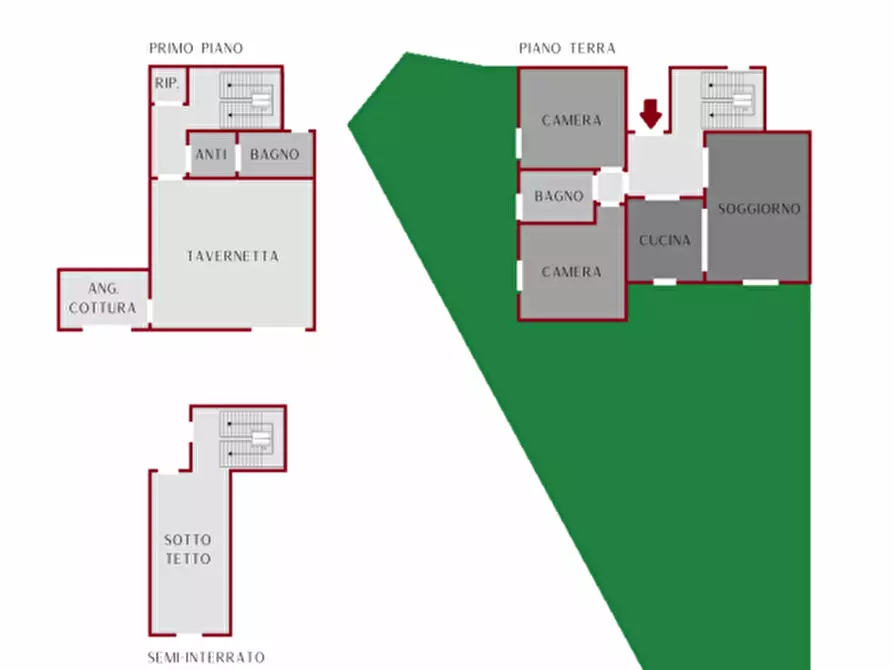 Immagine 24 di Villetta a schiera in vendita  in Via Carlo Jussi a San Lazzaro Di Savena