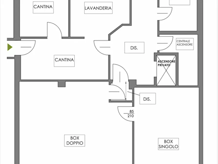 Immagine 25 di Appartamento in vendita  in Via Lampugnano 175 a Milano