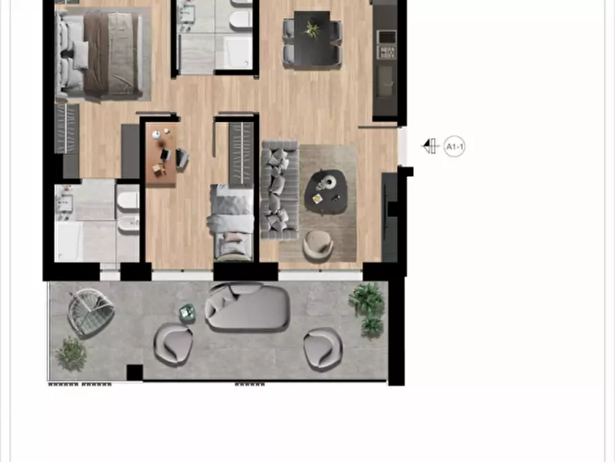 Immagine 20 di Appartamento in vendita  in Via Bonaventura Zumbini 37 a Milano