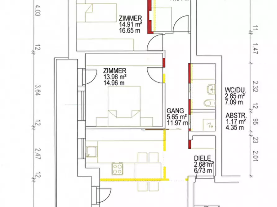 Immagine 14 di Appartamento in vendita  in Vicolo del Bersaglio a Bolzano
