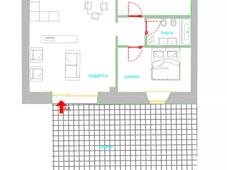 Immagine 30 di Appartamento in vendita  in Via San Benedetto 3 a Brescia