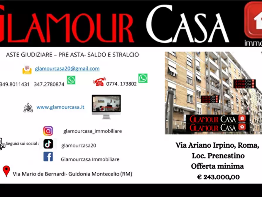 Immagine 1 di Appartamento in vendita  in Via Ariano Irpino a Roma