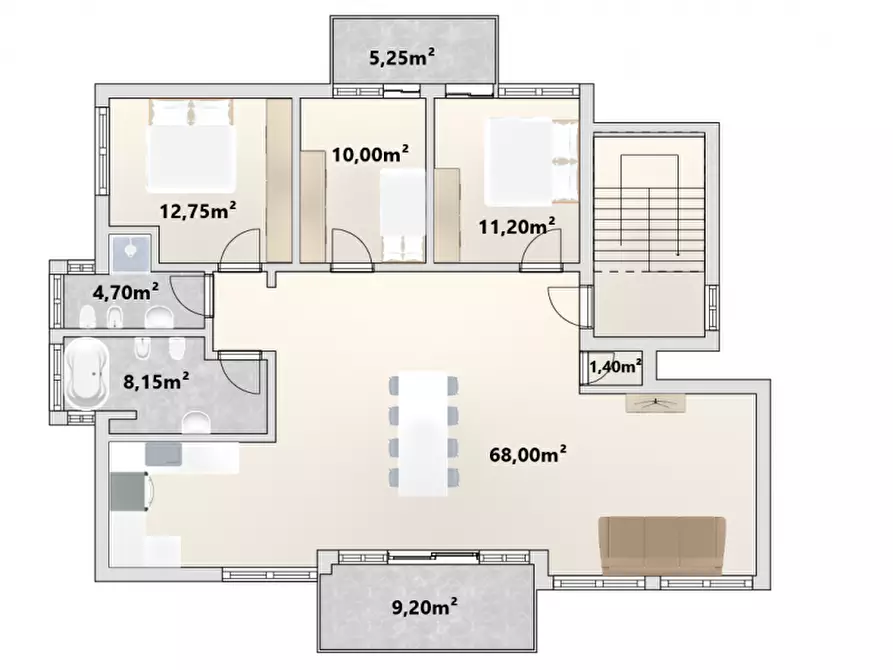 Immagine 22 di Appartamento in vendita  in Karl-Wolf-Straße - Via Karl Wolf a Merano .Meran.