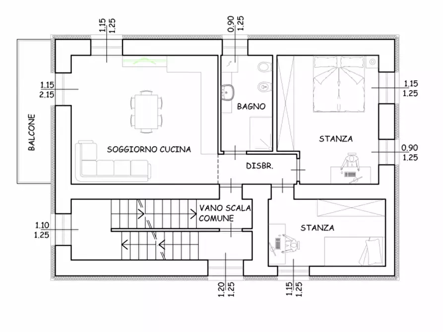 Immagine 23 di Appartamento in vendita  in Via Nazionale a Trento
