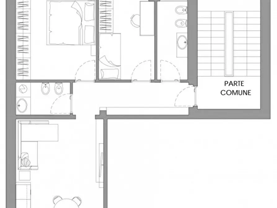 Immagine 12 di Appartamento in vendita  in Via Generale Giuseppe Govone 35 a Milano