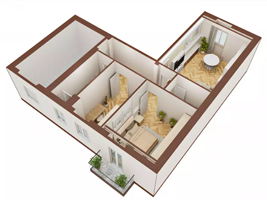 Immagine 13 di Appartamento in vendita  in Via Generale Giuseppe Govone 35 a Milano