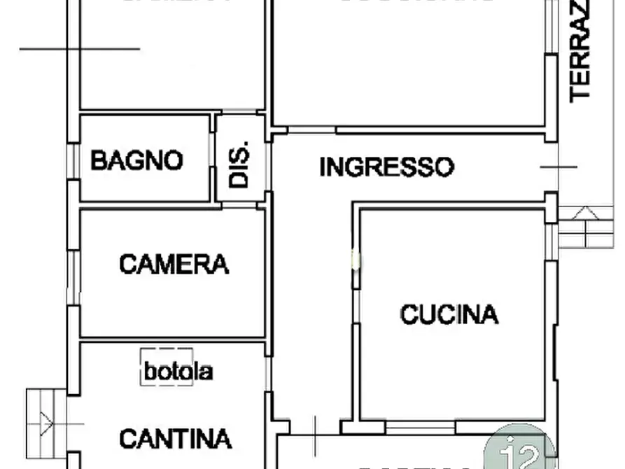 Immagine 2 di Casa indipendente in vendita  a Mirandola