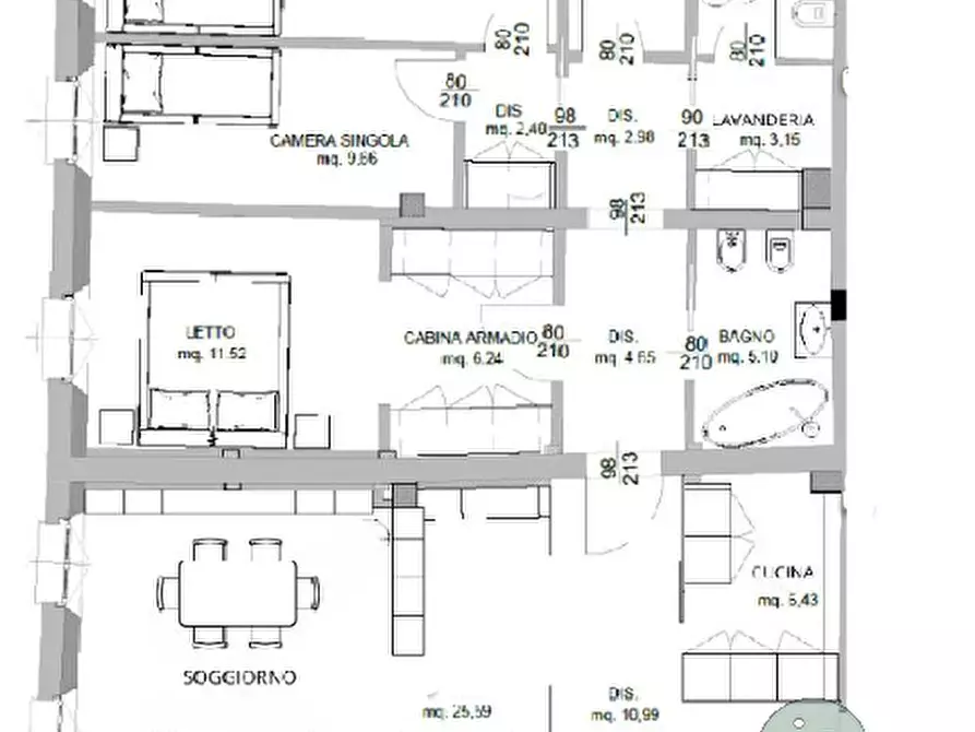Immagine 35 di Appartamento in vendita  in Via Giovanni Pico a Mirandola