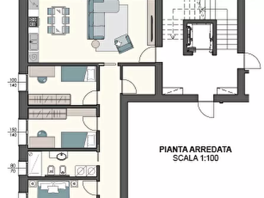 Immagine 8 di Appartamento in vendita  in Viale Antonio Gramsci,244 a Mirandola