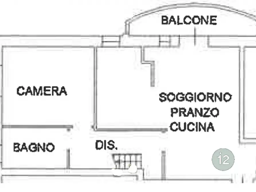Immagine 7 di Appartamento in vendita  in Via Sabbioni a Mirandola