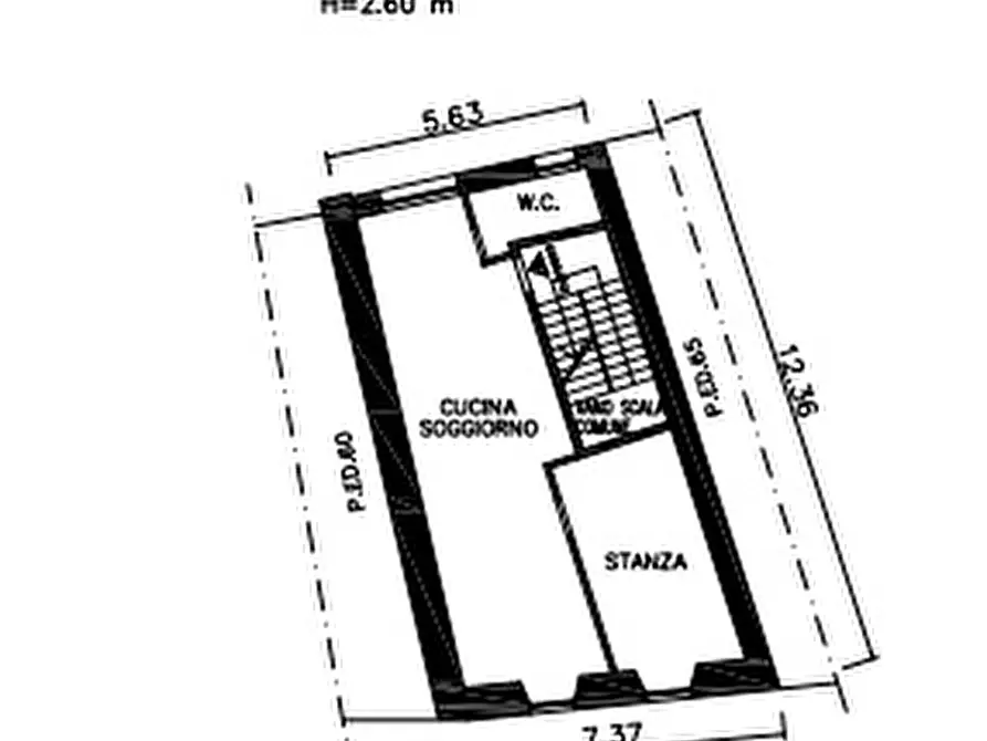 Immagine 4 di Appartamento in vendita  in piazza S. Maria Maggiore a Trento