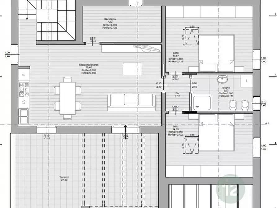 Immagine 16 di Casa bifamiliare in vendita  in Via Franklin Delano Roosevelt 47 a Carpi
