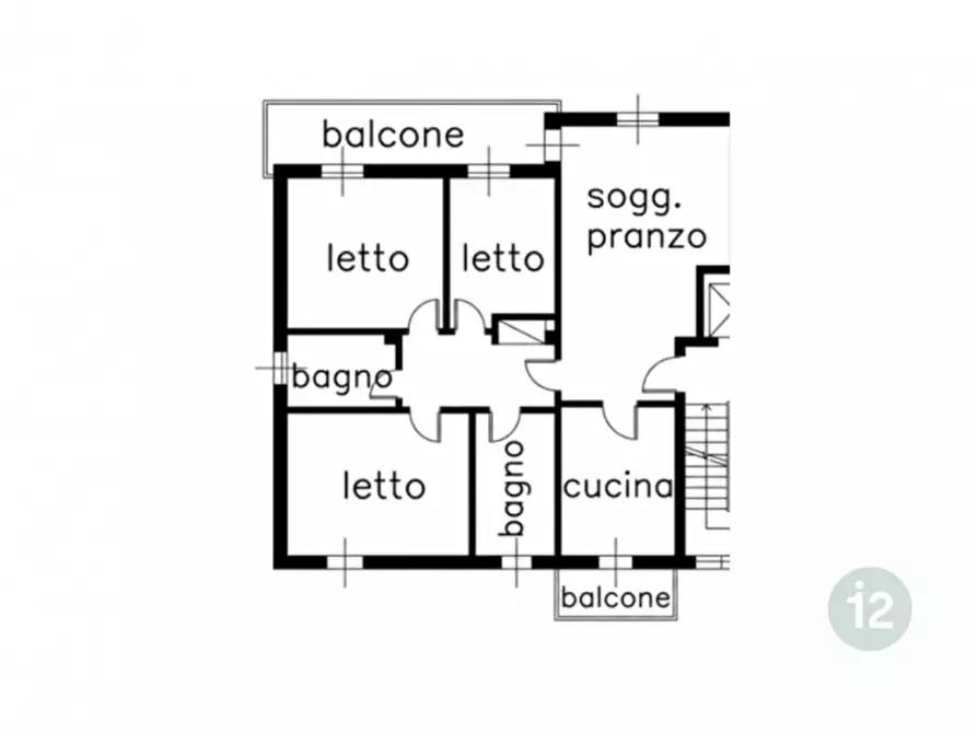 Immagine 13 di Appartamento in vendita  in via pezzana 84 a Carpi
