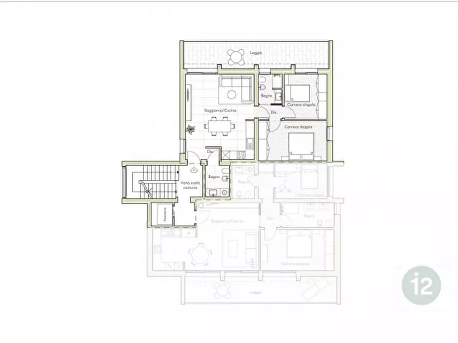 Immagine 11 di Appartamento in vendita  in Via Frank Anna 4 a Carpi