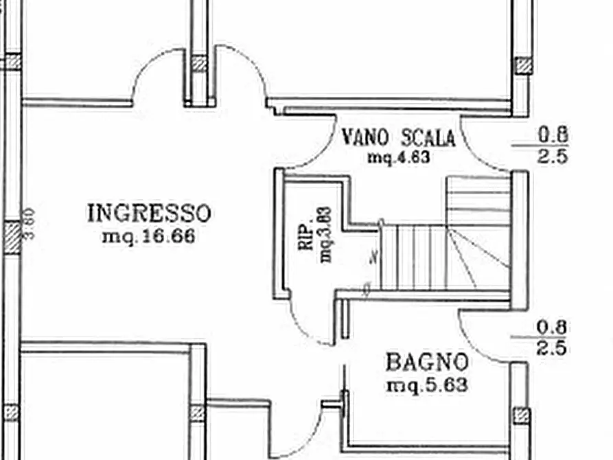 Immagine 39 di Casa bifamiliare in vendita  in VIA CASTELLI 13 a Rio Saliceto