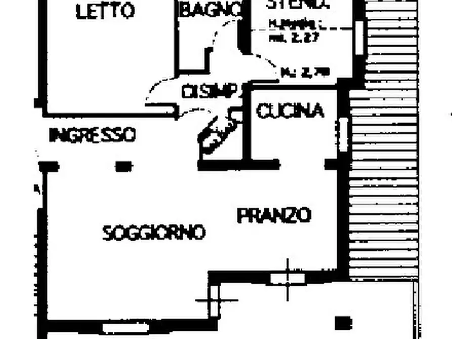 Immagine 16 di Appartamento in vendita  in Via Ludovico Ariosto 9 a Rio Saliceto