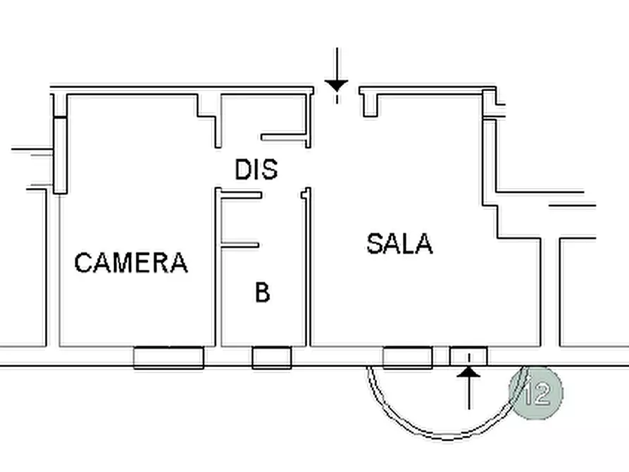 Immagine 9 di Appartamento in vendita  in Via Leon Battista Alberti 17 a Carpi
