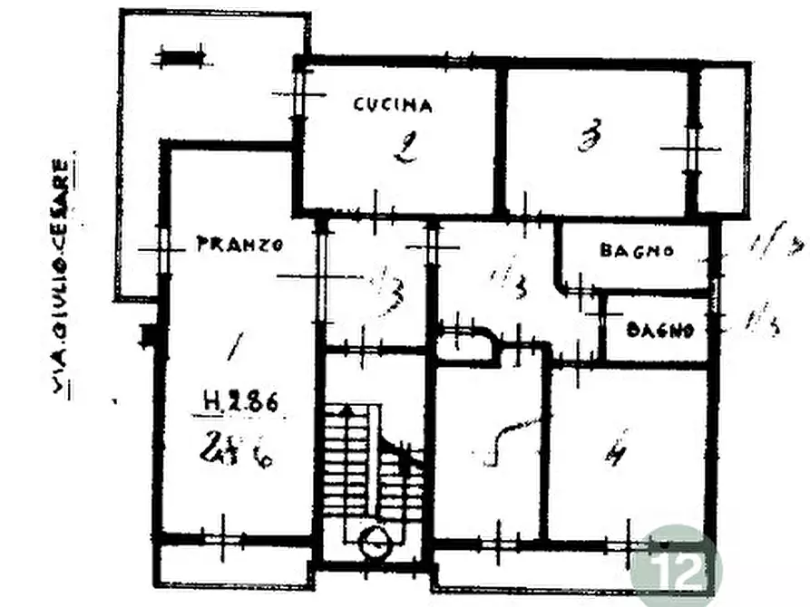 Immagine 54 di Appartamento in vendita  in Via Giulio Cesare 29 a Carpi