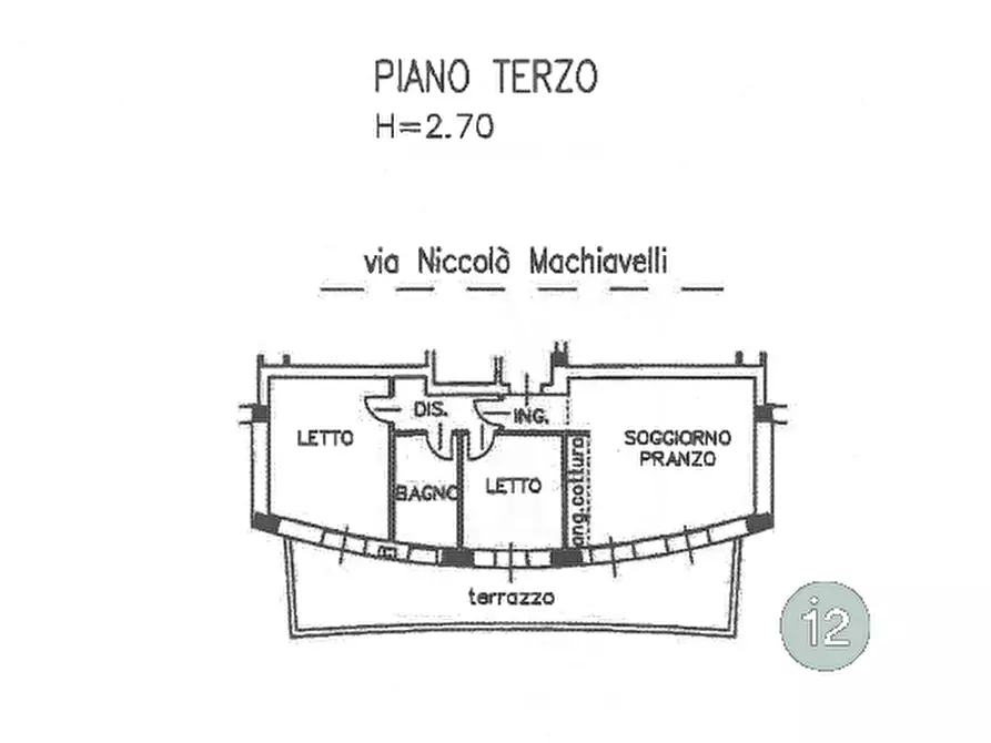 Immagine 19 di Appartamento in vendita  in Via Niccolò Machiavelli 16 a Carpi