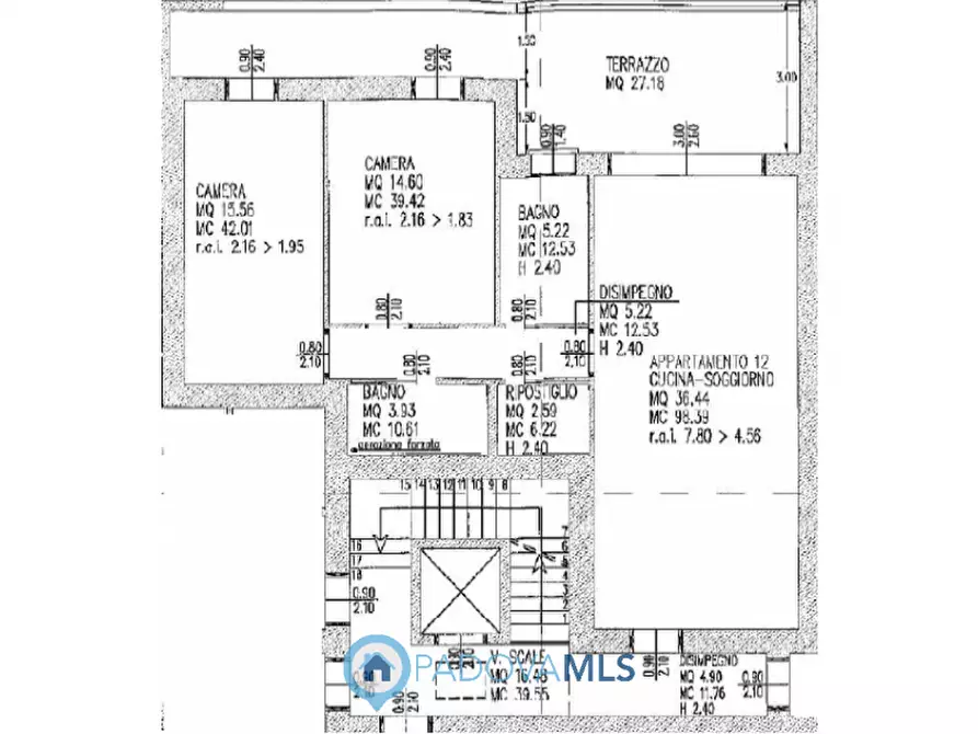 Immagine 25 di Attico in vendita  in Via Rovereto a Mestrino
