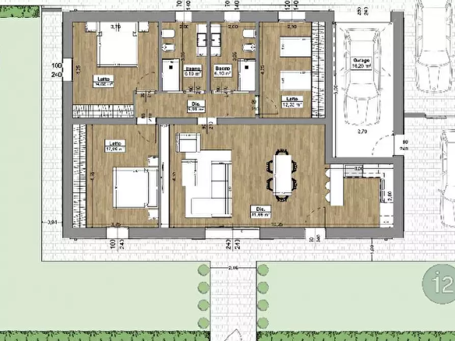 Immagine 13 di Casa indipendente in vendita  a Correggio