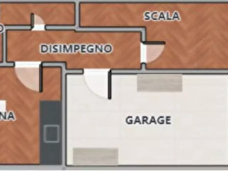 Immagine 43 di Villetta a schiera in vendita  in Via Antonio Saccani a Correggio