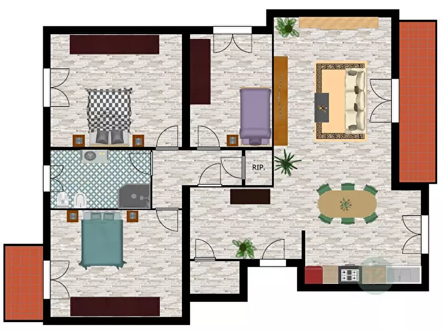 Immagine 29 di Appartamento in vendita  in via Benedetto Antelami 1 a Carpi