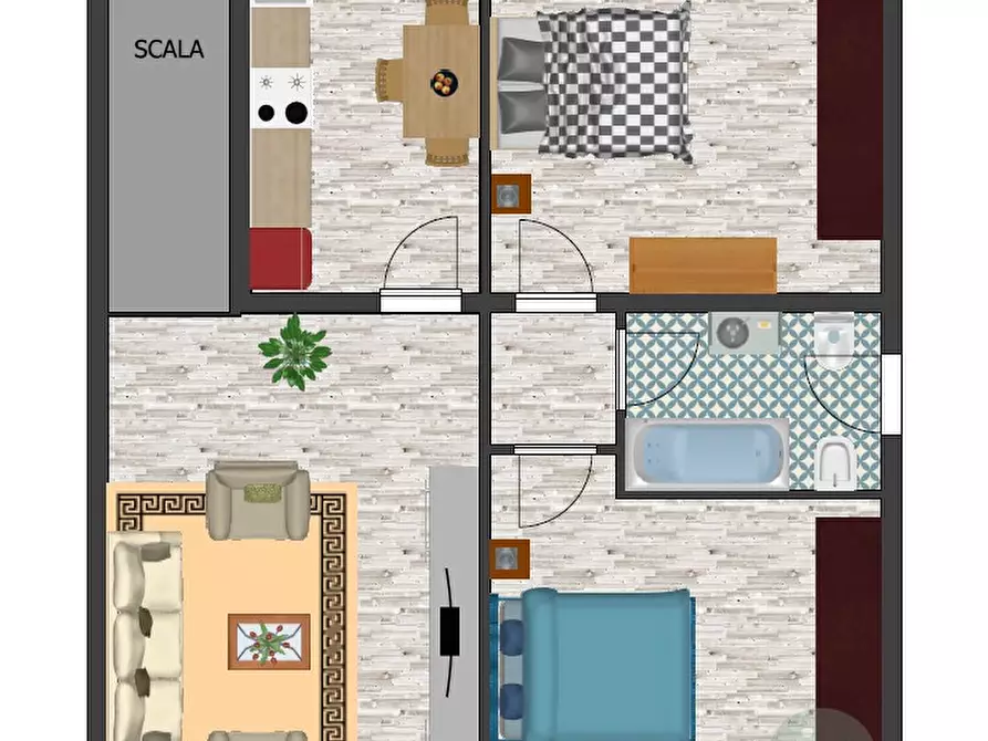 Immagine 25 di Casa indipendente in vendita  in Stradello Fortunata 5 a Carpi