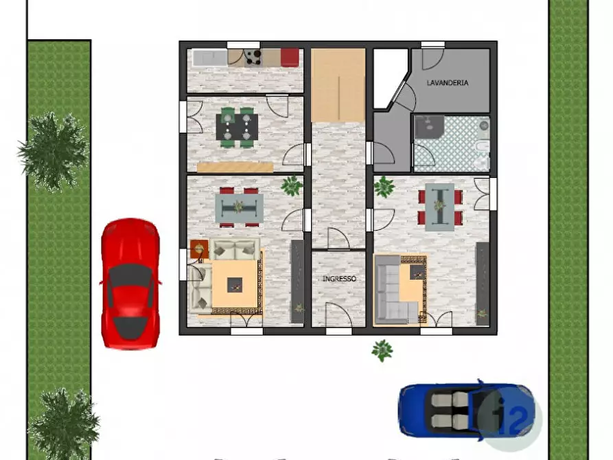 Immagine 24 di Casa indipendente in vendita  in via Marco Polo Interna 26 a Carpi