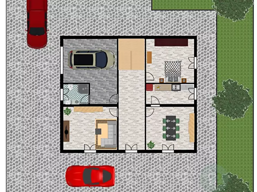 Immagine 47 di Casa trifamiliare in vendita  in via Chiesa di Santa Croce 30 a Carpi