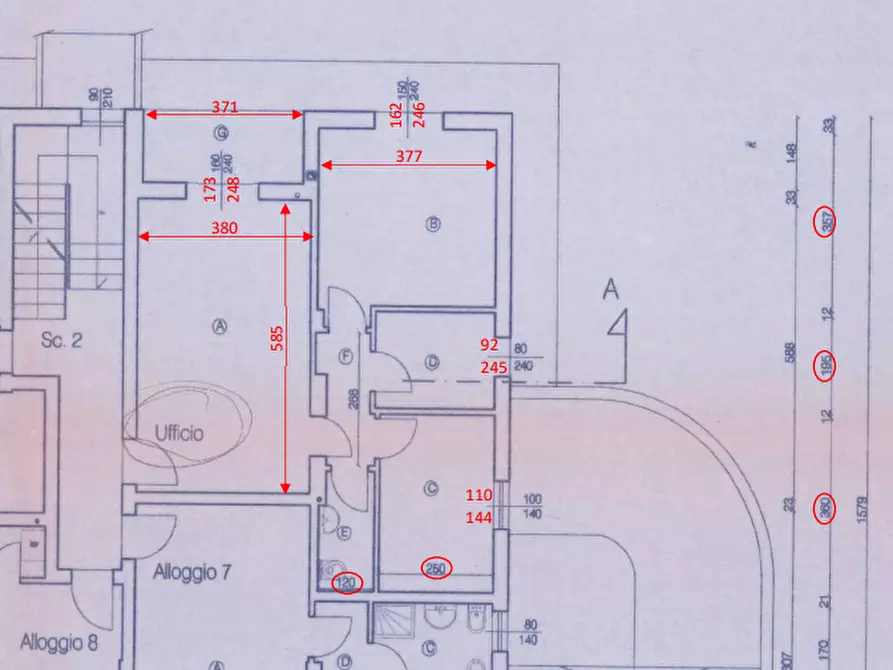 Immagine 13 di Ufficio in vendita  in Via Eugenio Montale a Pianiga