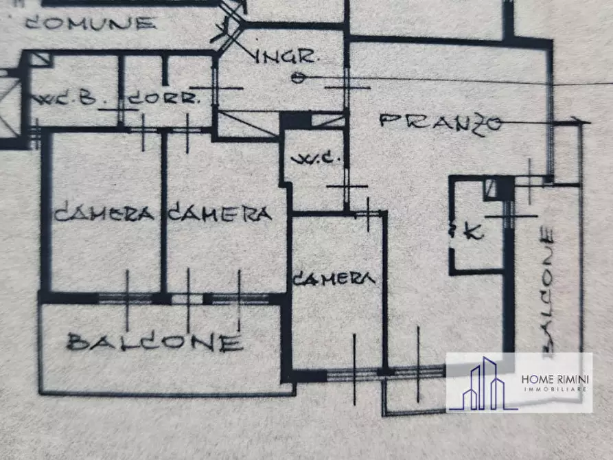 Immagine 49 di Appartamento in affitto  a Rimini