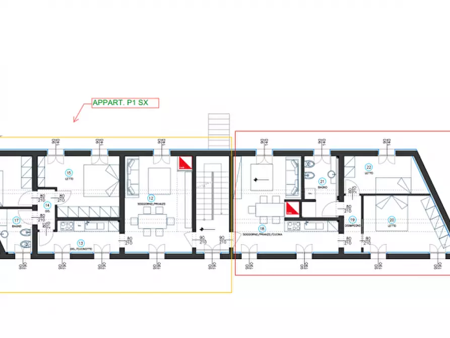 Immagine 35 di Appartamento in vendita  in Via Volturno a Mirandola