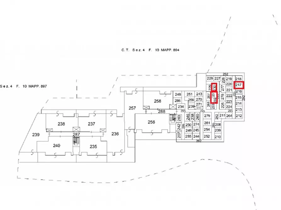 Immagine 3 di Posto auto in vendita  in V. San Biagio di Valpolcevera, 20, 16162 Genova GE, Italia a Genova